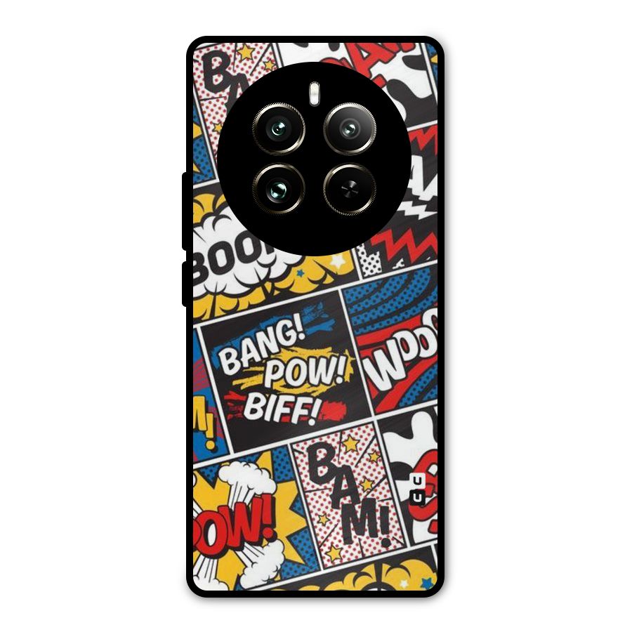Bam Pattern Metal Back Case for Realme 12 Pro