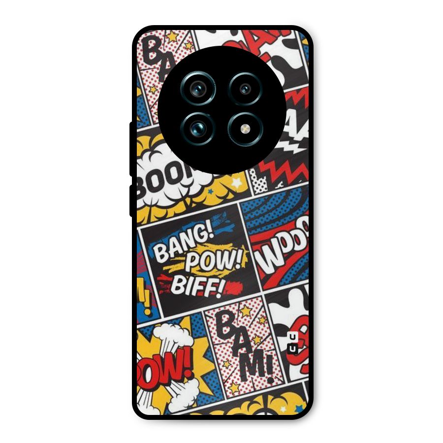 Bam Pattern Metal Back Case for Realme 13 Pro Plus