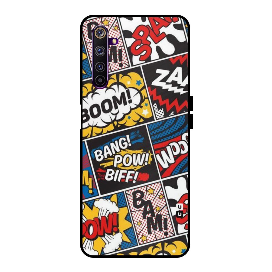 Bam Pattern Metal Back Case for Realme 6 Pro