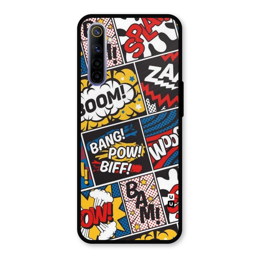 Bam Pattern Metal Back Case for Realme 6i