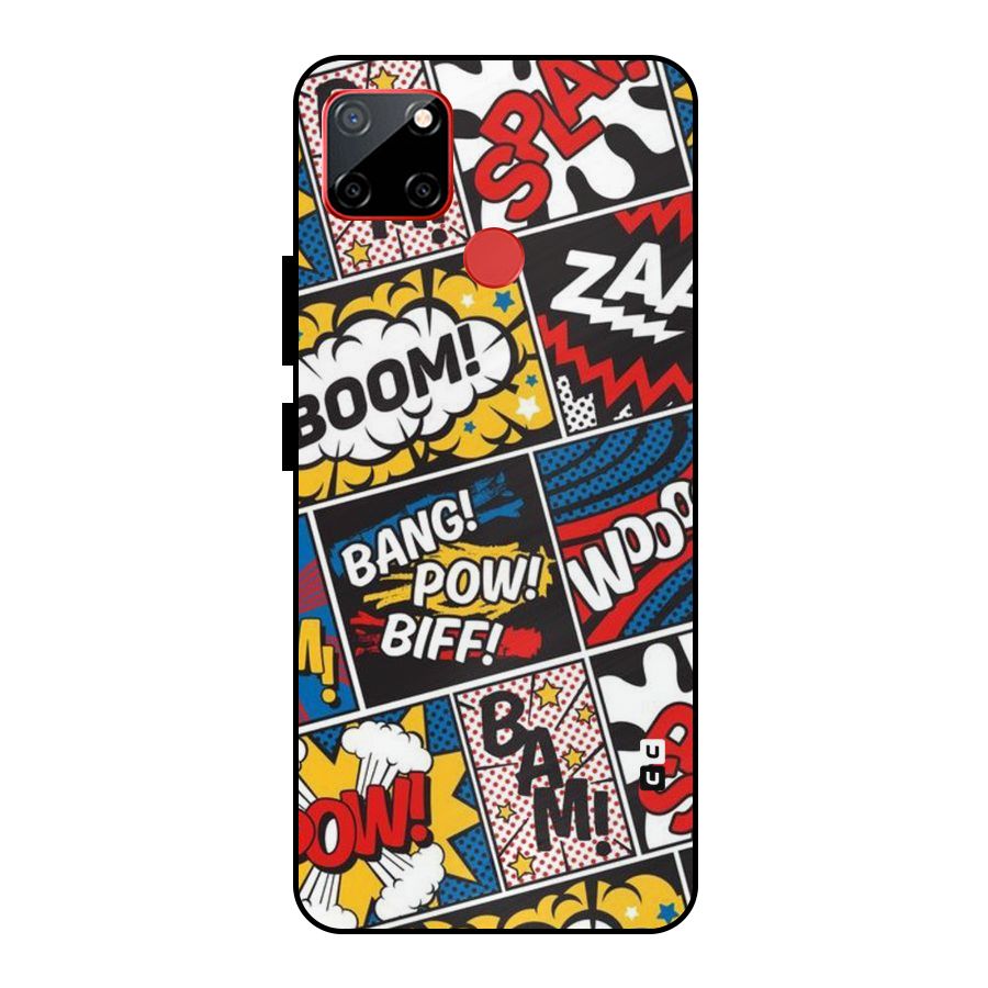 Bam Pattern Metal Back Case for Realme C12