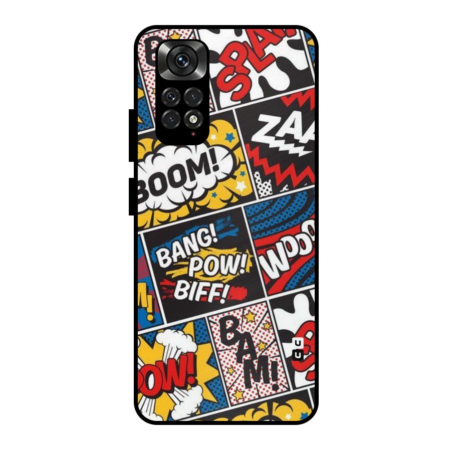 Bam Pattern Metal Back Case for Redmi Note 11 Pro Plus 5G