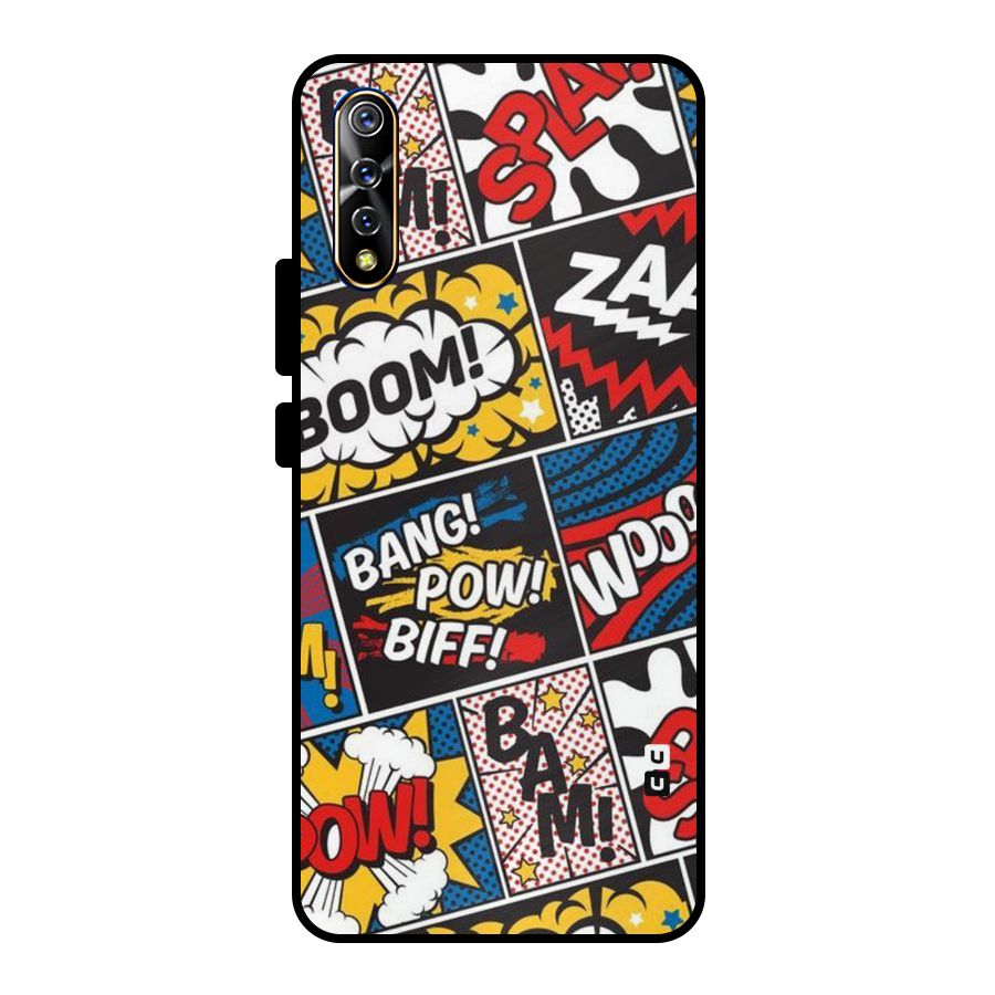 Bam Pattern Metal Back Case for Vivo S1