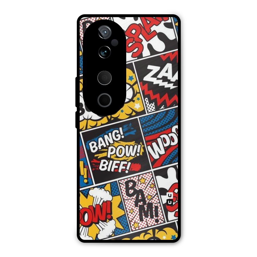 Bam Pattern Metal Back Case for Vivo T3 Ultra