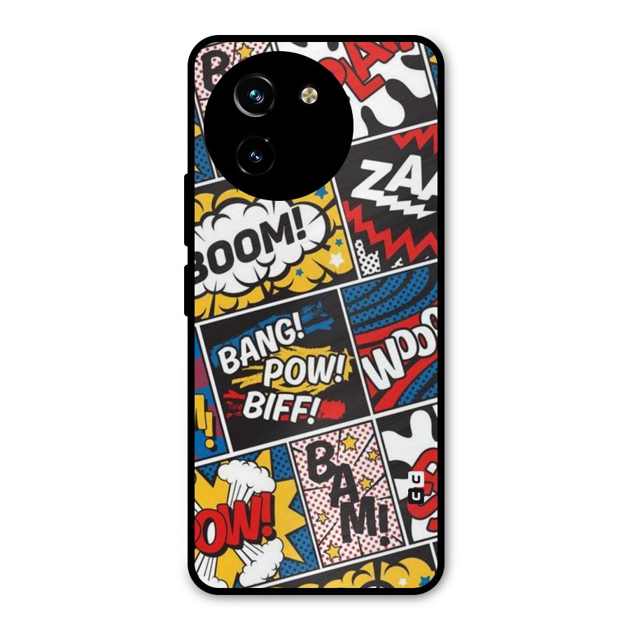 Bam Pattern Metal Back Case for Vivo T3x