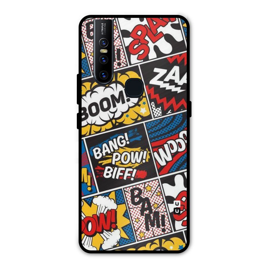 Bam Pattern Metal Back Case for Vivo V15