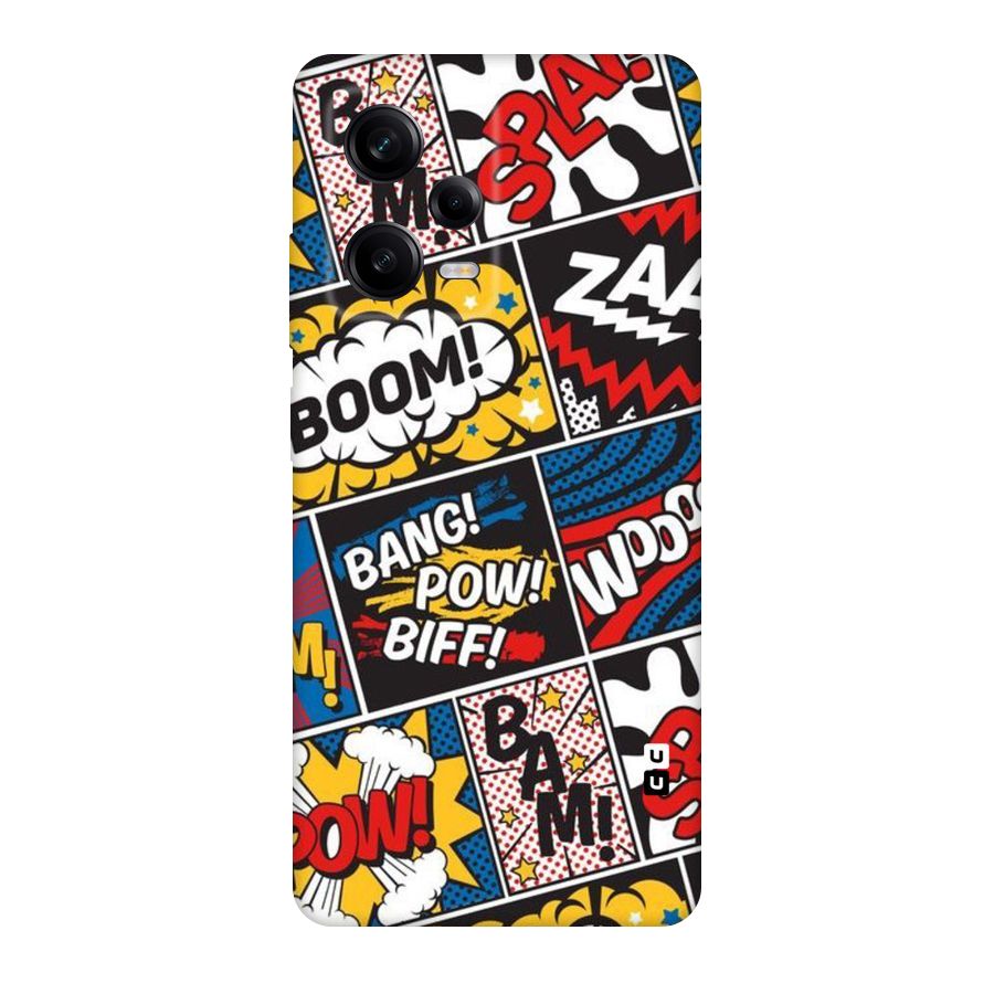 Bam Pattern Original Polycarbonate Back Case for Redmi Note 12 Pro