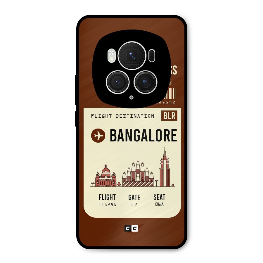 Bangalore Boarding Pass Metal Back Case for Honor Magic6 Pro