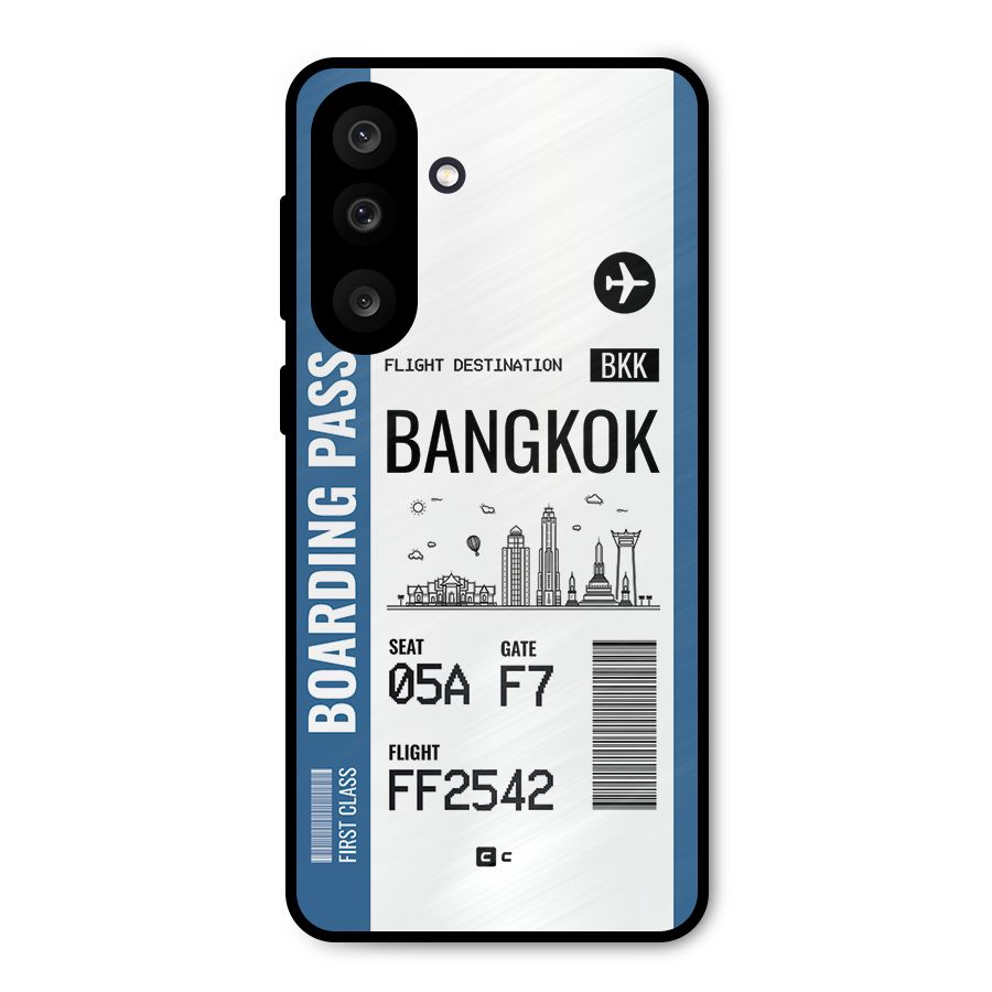 Bangkok Boarding Pass Metal Back Case for Galaxy M56