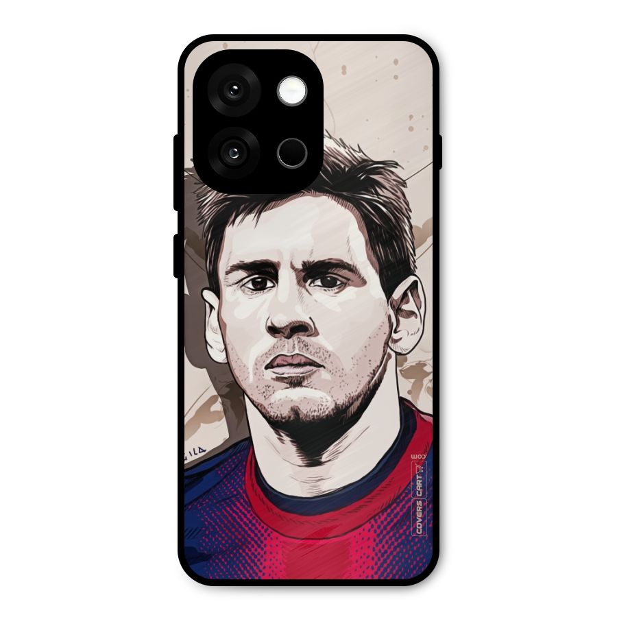 Barca King Messi Metal Back Case for OnePlus 13s