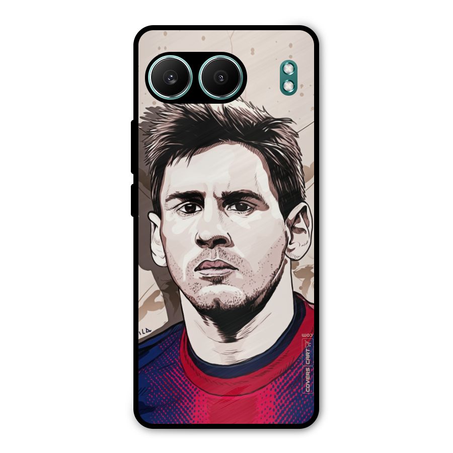 Barca King Messi Metal Back Case for OnePlus Nord 4