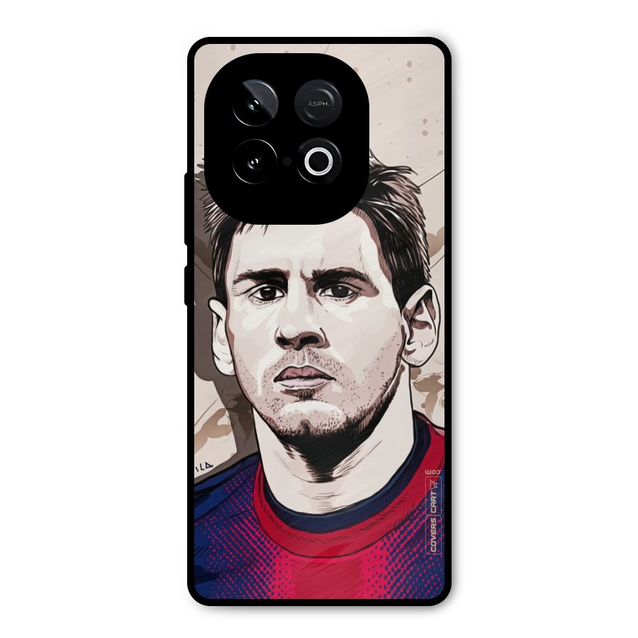 Barca King Messi Metal Back Case for iQOO Neo 10
