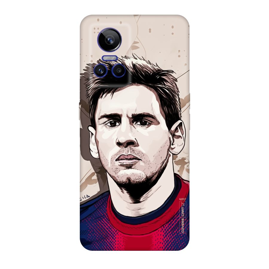Barca King Messi Original Polycarbonate Back Case for Realme GT Neo 3