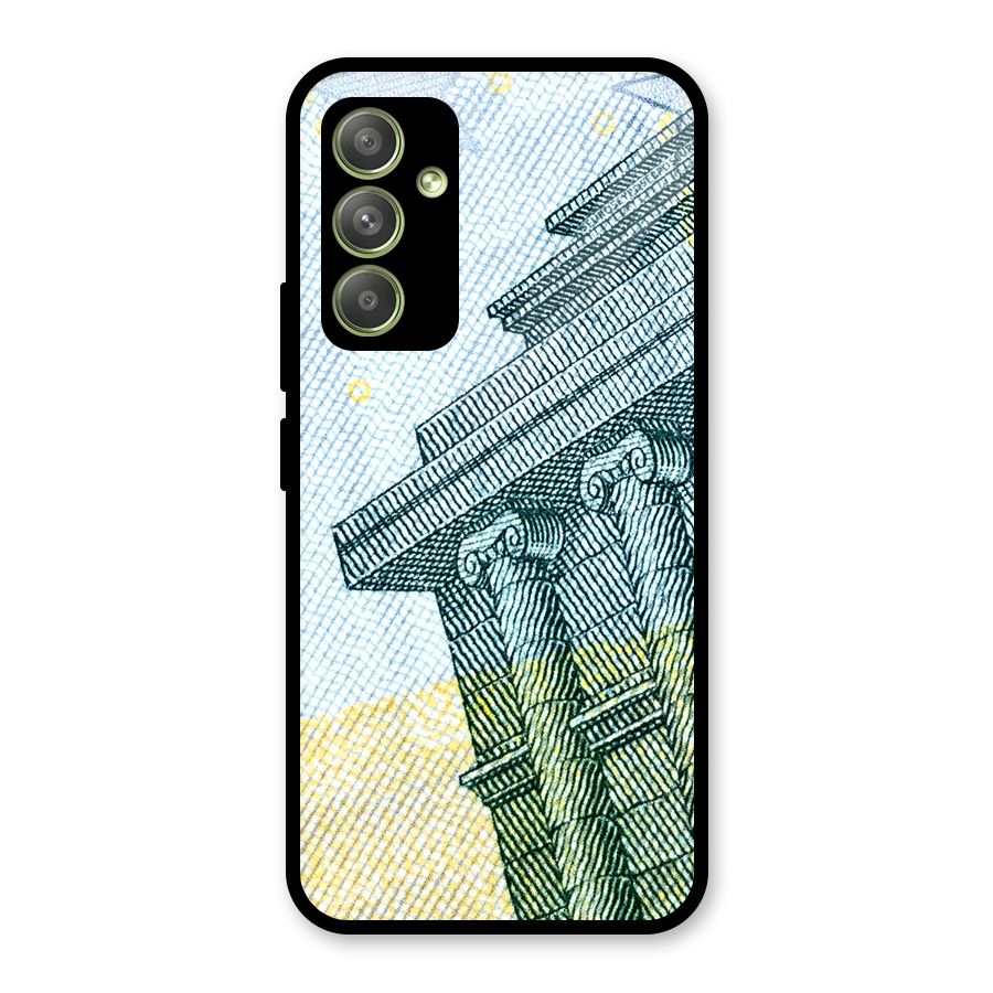 Baroque and Rococo style Glass Back Case for Galaxy A54