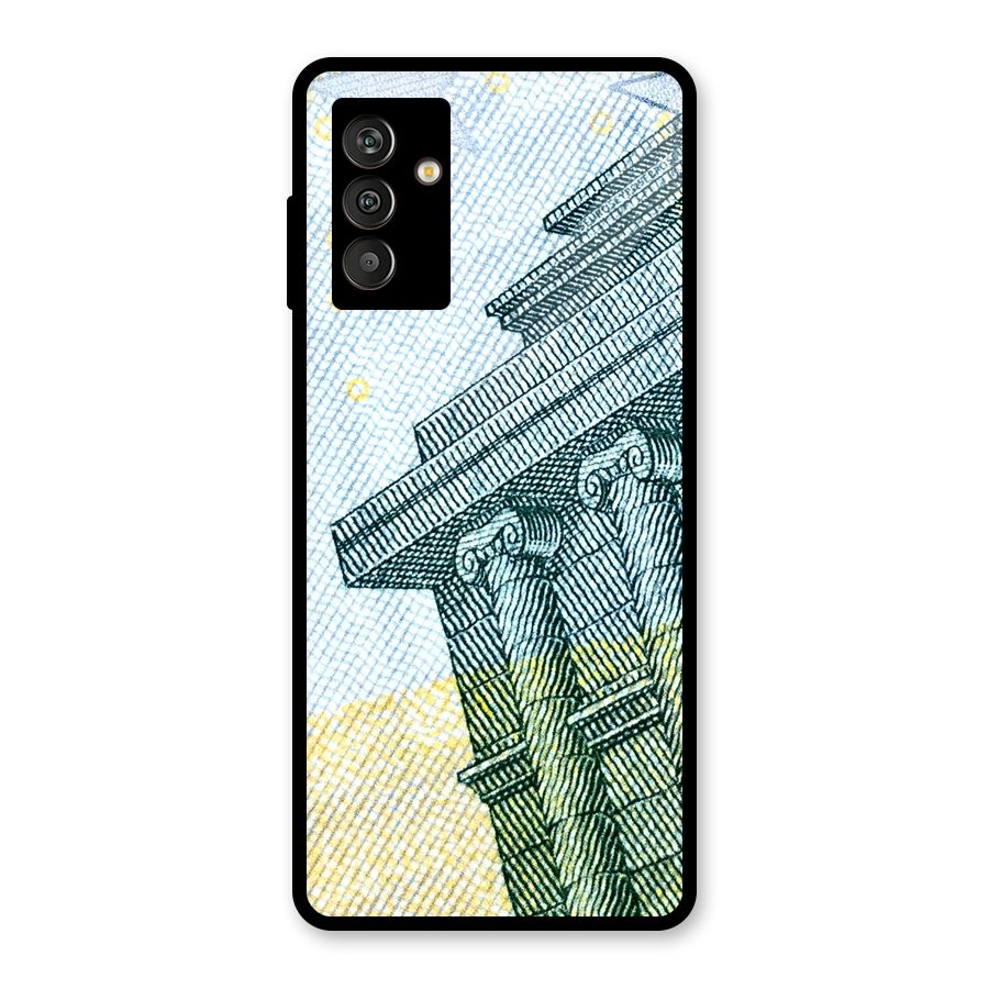Baroque and Rococo style Glass Back Case for Galaxy M13