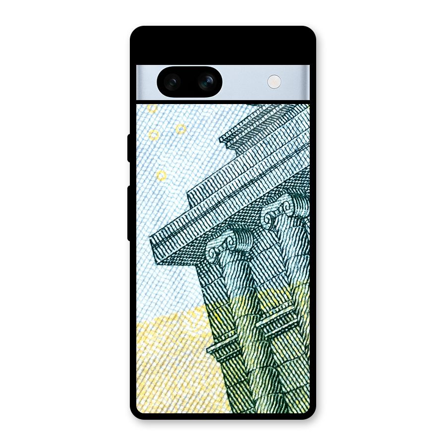 Baroque and Rococo style Glass Back Case for Google Pixel 7a