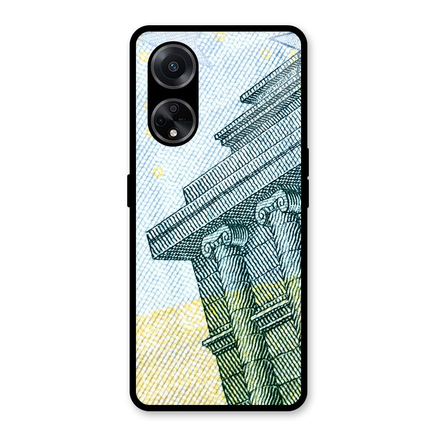 Baroque and Rococo style Glass Back Case for Oppo F23