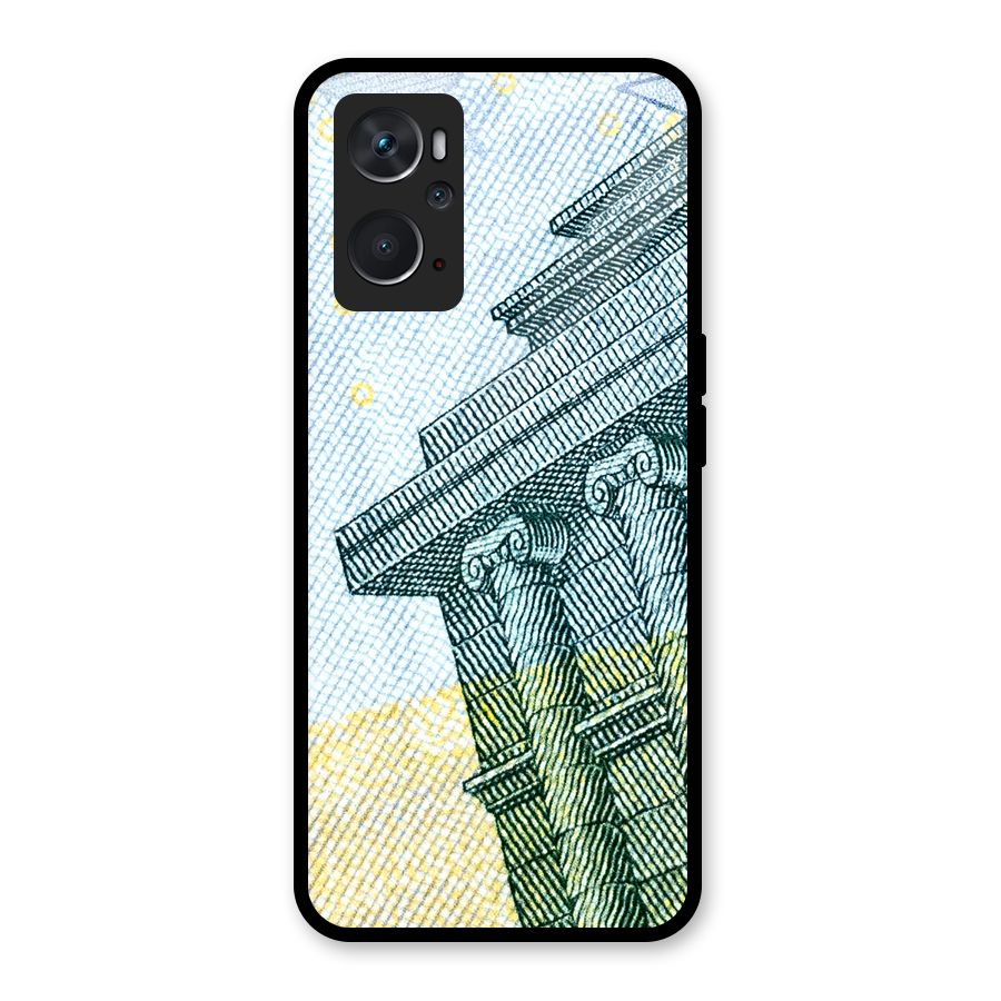 Baroque and Rococo style Glass Back Case for Oppo K10 4G