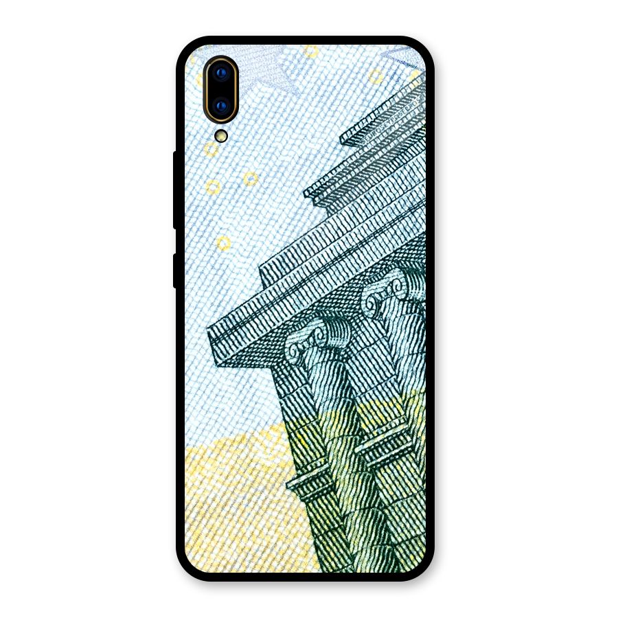 Baroque and Rococo style Glass Back Case for Vivo V11 Pro