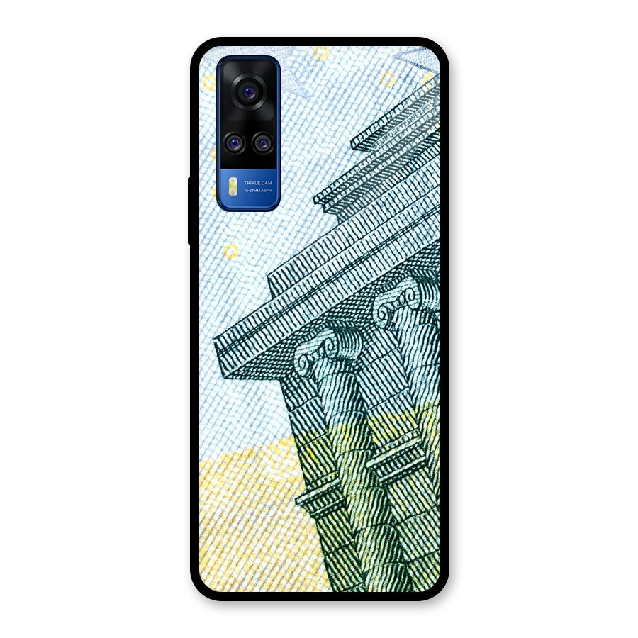 Baroque and Rococo style Glass Back Case for Vivo Y31