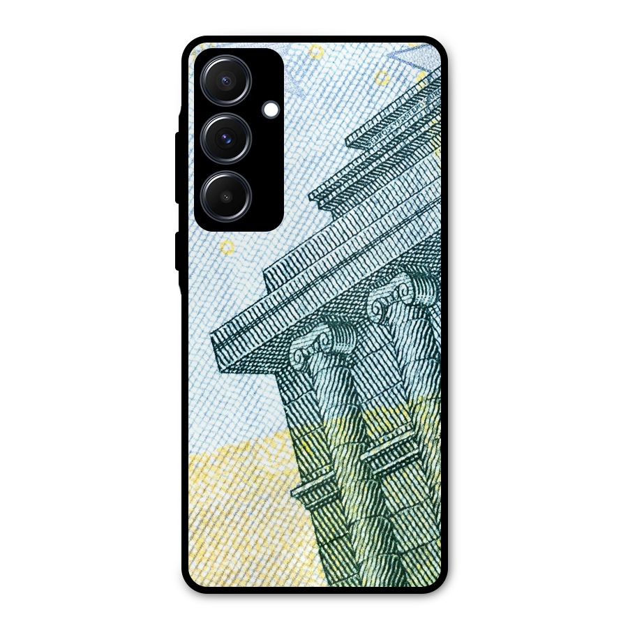 Baroque and Rococo style Metal Back Case for Galaxy A55