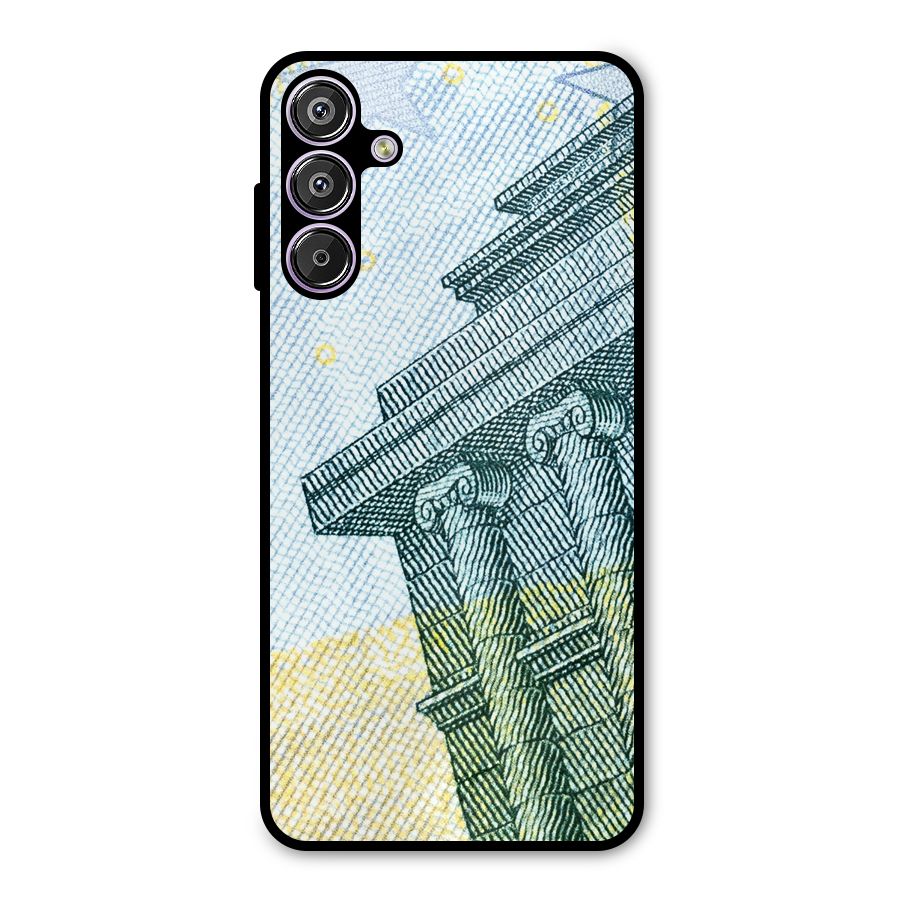 Baroque and Rococo style Metal Back Case for Galaxy F15
