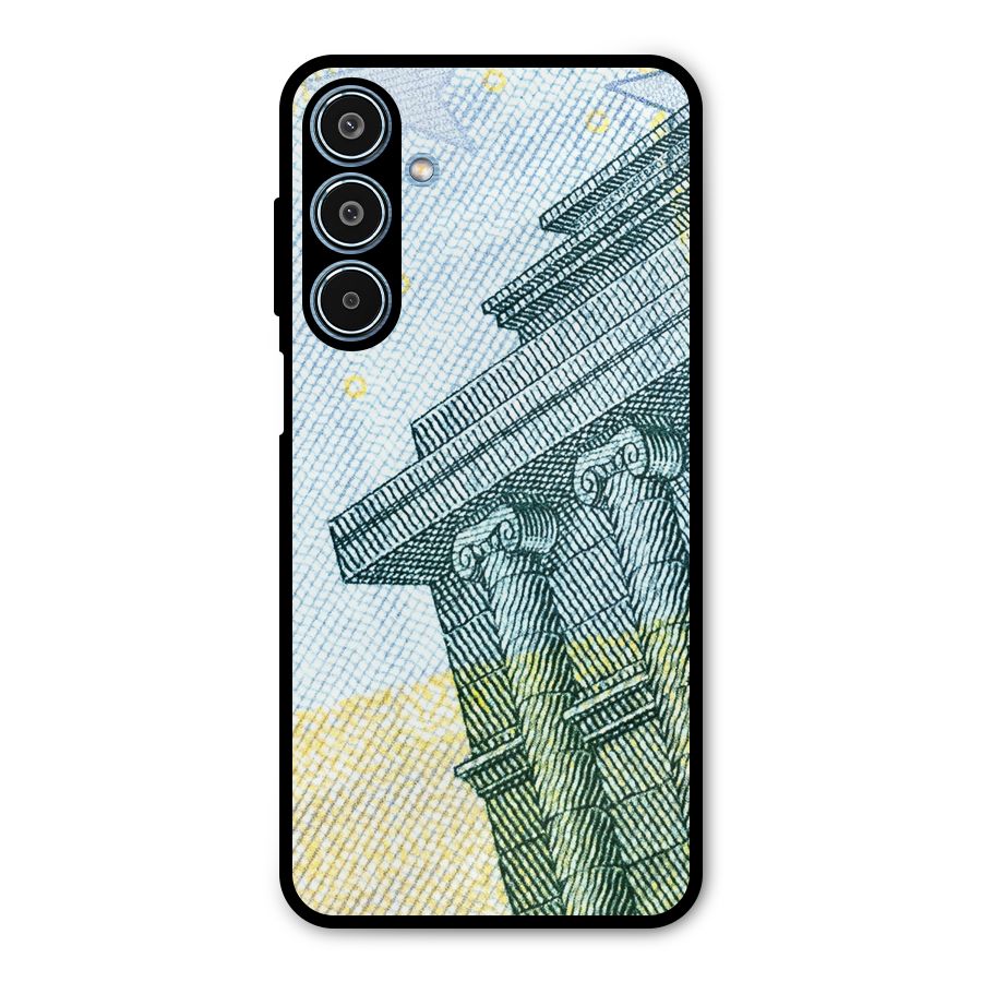 Baroque and Rococo style Metal Back Case for Galaxy M35
