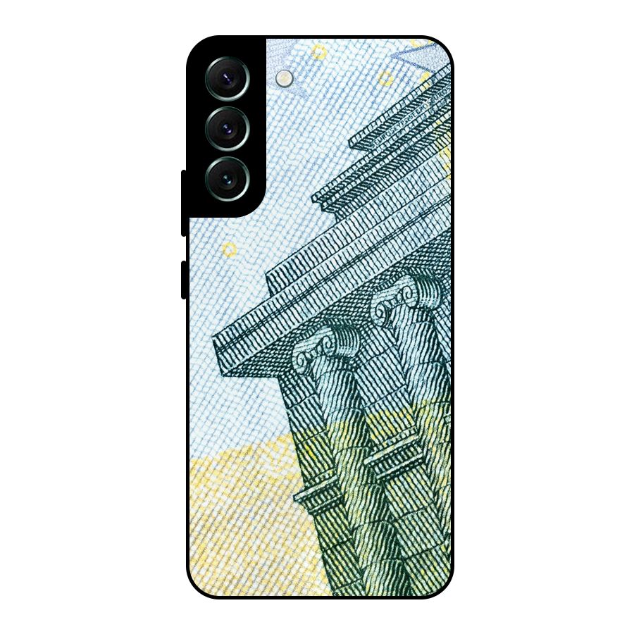 Baroque and Rococo style Metal Back Case for Galaxy S22 Plus 5G