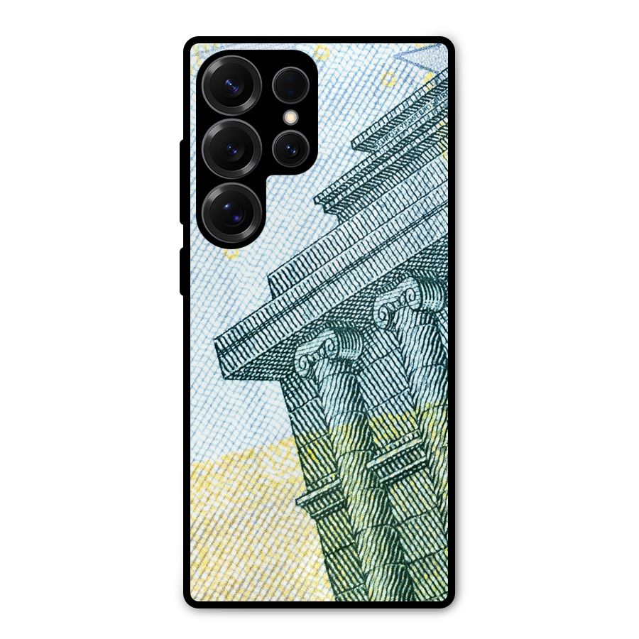 Baroque and Rococo style Metal Back Case for Galaxy S25 Ultra