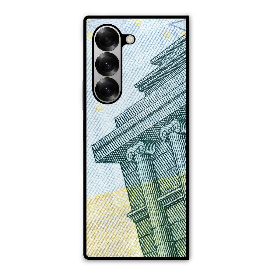 Baroque and Rococo style Metal Back Case for Galaxy Z Fold6