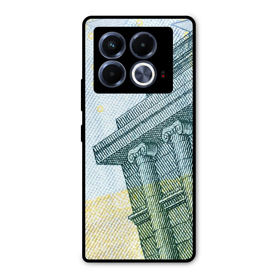 Baroque and Rococo style Metal Back Case for Infinix Note 40 5G