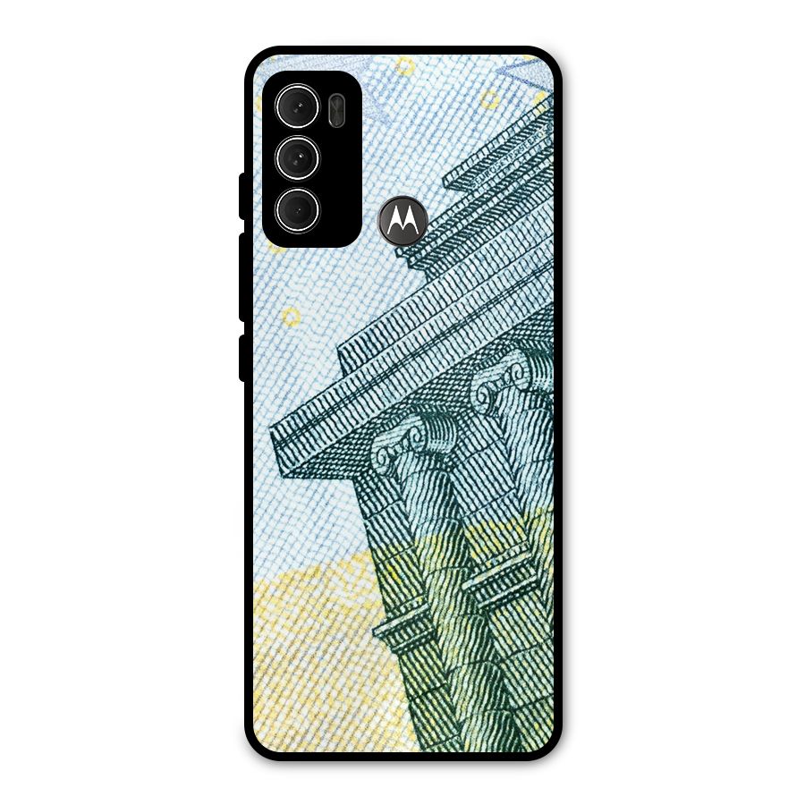Baroque and Rococo style Metal Back Case for Moto G60