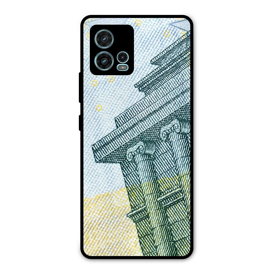 Baroque and Rococo style Metal Back Case for Moto G72