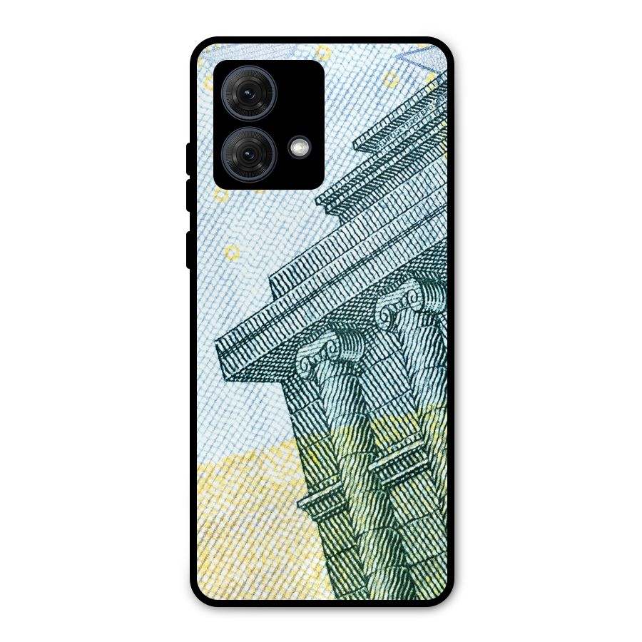 Baroque and Rococo style Metal Back Case for Moto G84