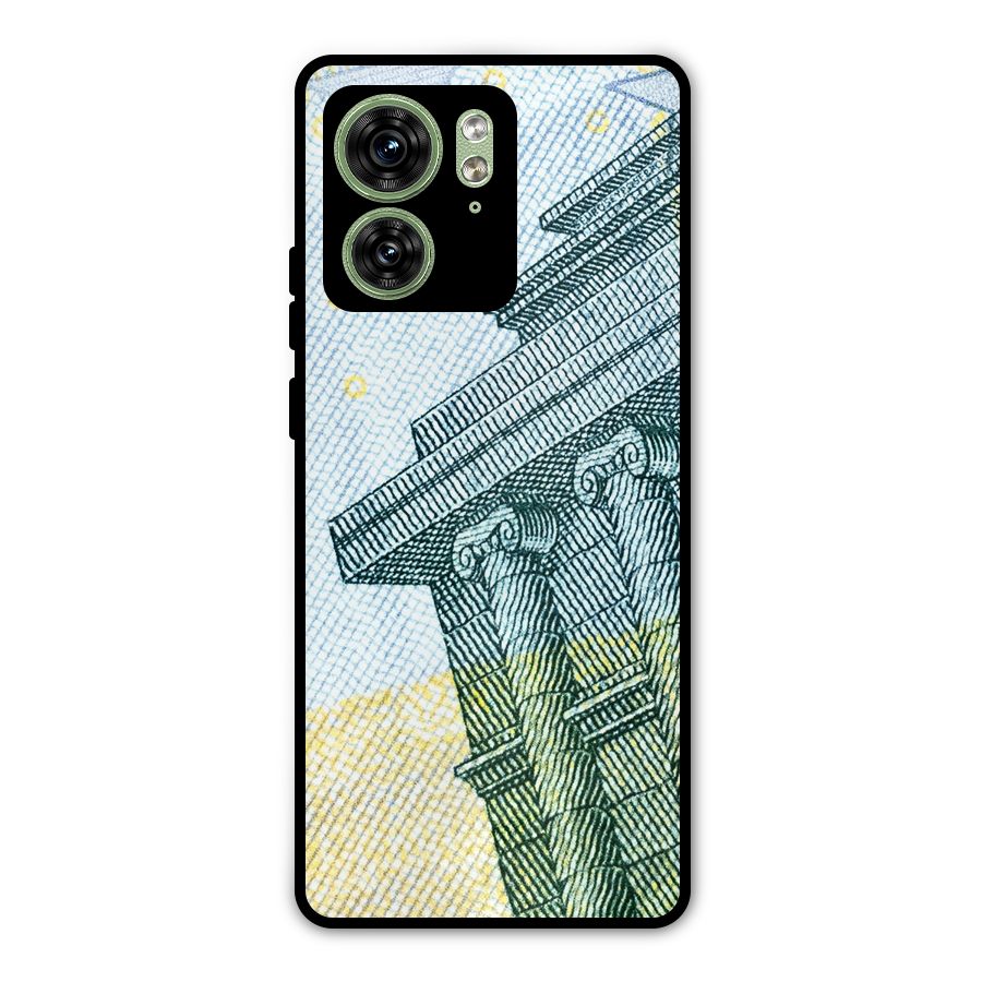 Baroque and Rococo style Metal Back Case for Motorola Edge 40 5G