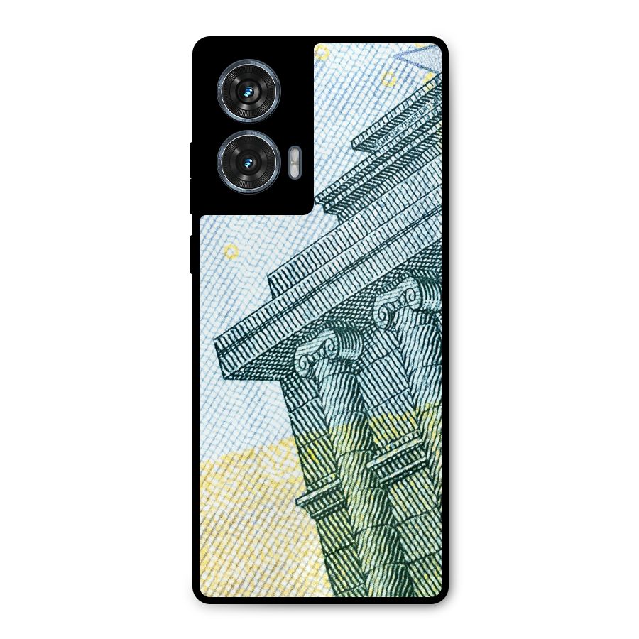 Baroque and Rococo style Metal Back Case for Motorola Edge 50 Fusion