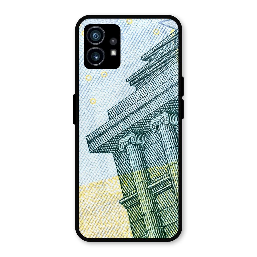 Baroque and Rococo style Metal Back Case for Nothing Phone 1