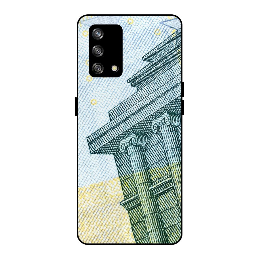 Baroque and Rococo style Metal Back Case for Oppo F19
