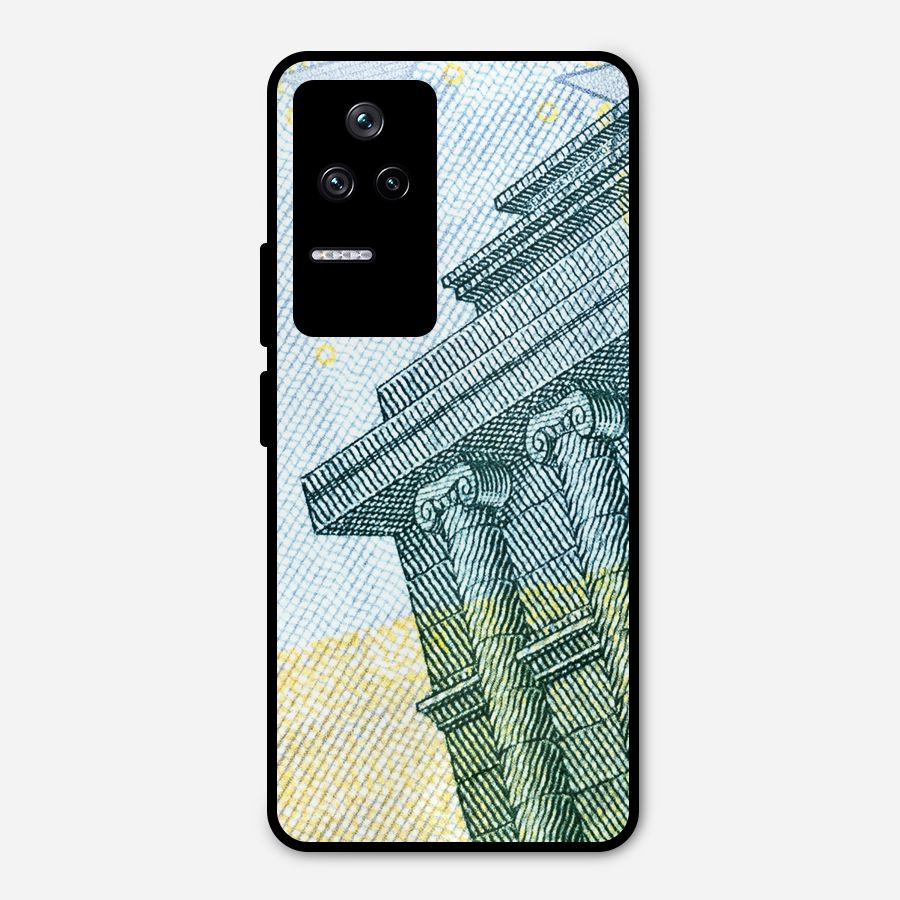 Baroque and Rococo style Metal Back Case for Poco F4 5G
