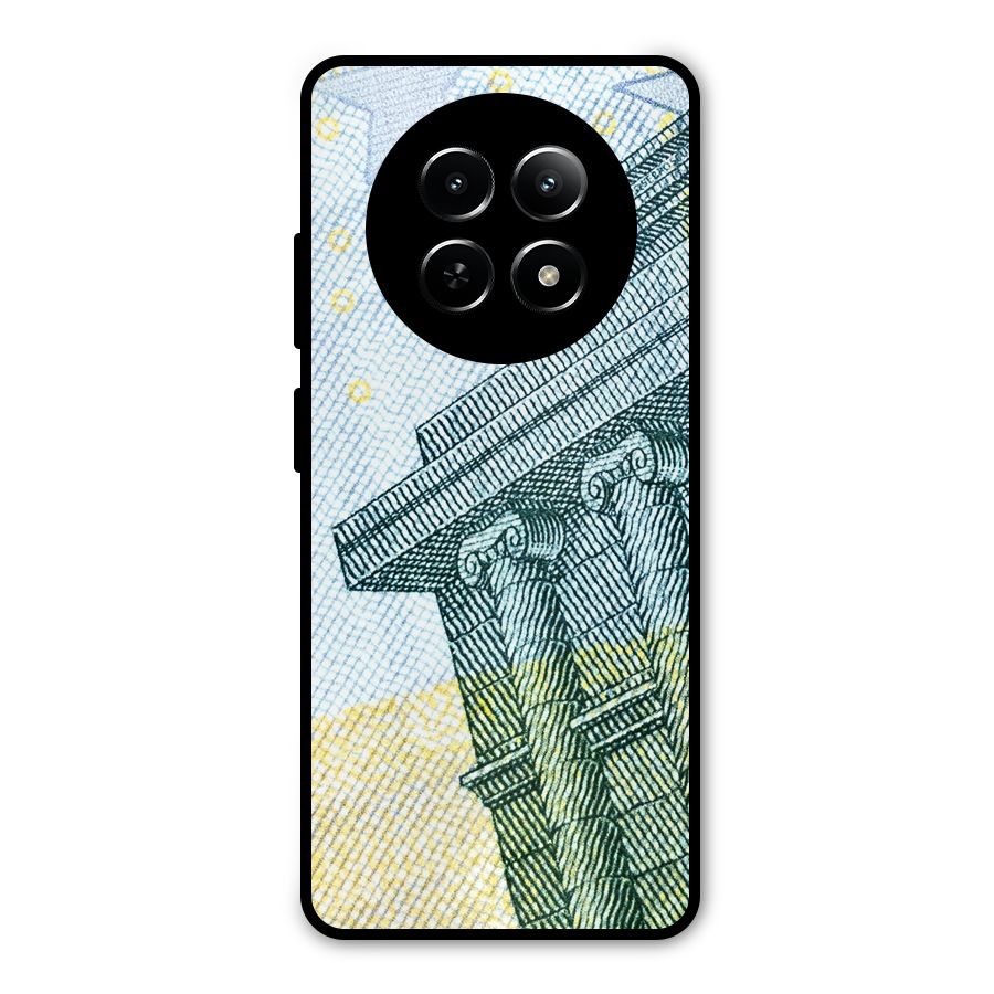 Baroque and Rococo style Metal Back Case for Realme Narzo N65