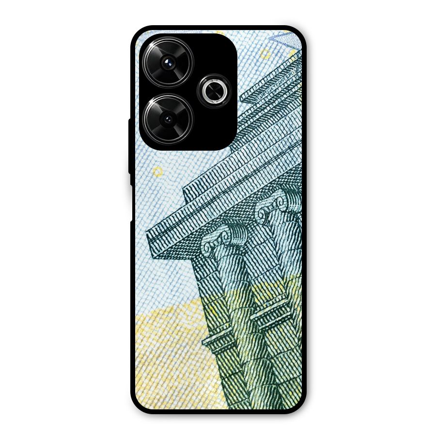 Baroque and Rococo style Metal Back Case for Redmi 13 5G