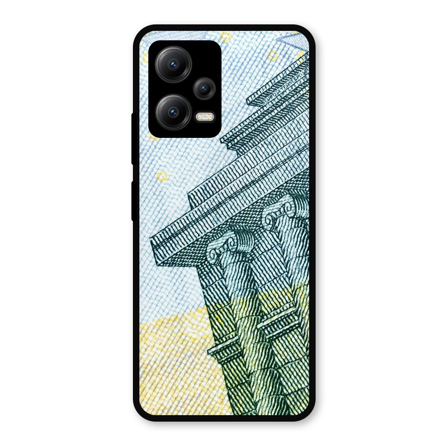 Baroque and Rococo style Metal Back Case for Redmi Note 12 5G