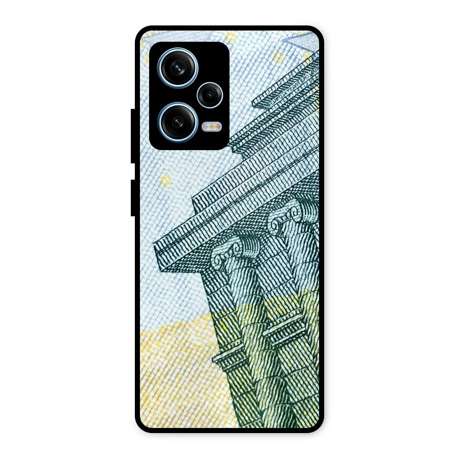 Baroque and Rococo style Metal Back Case for Redmi Note 12 Pro
