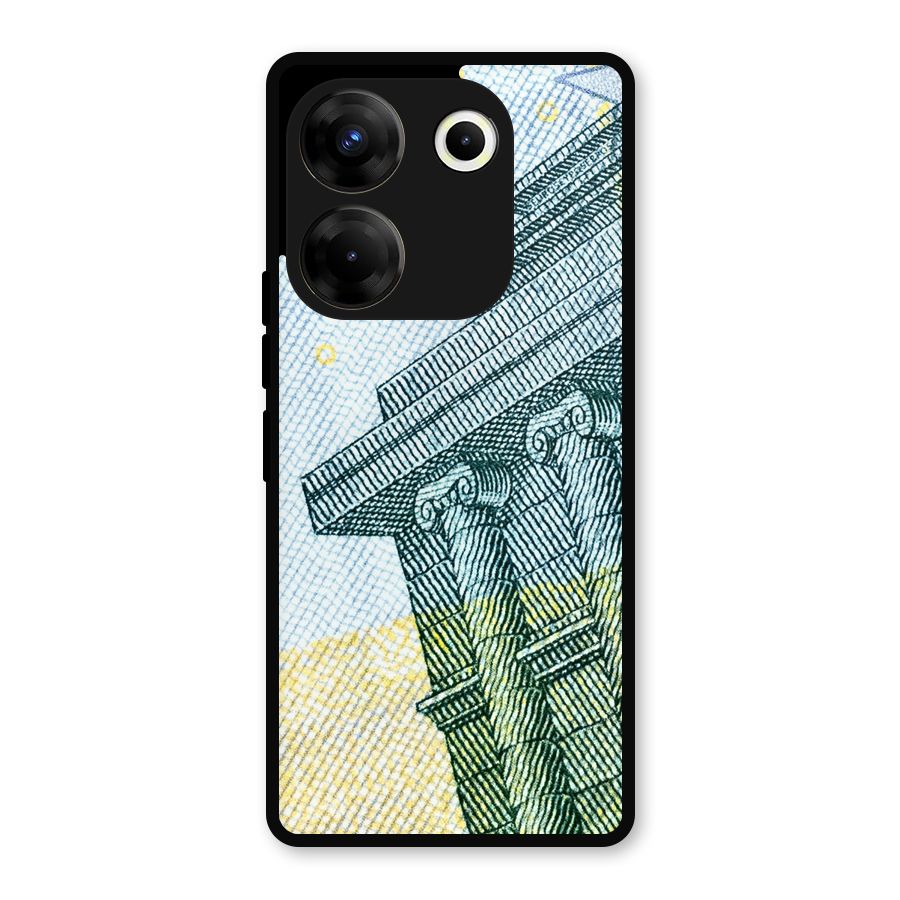 Baroque and Rococo style Metal Back Case for Tecno Camon 20