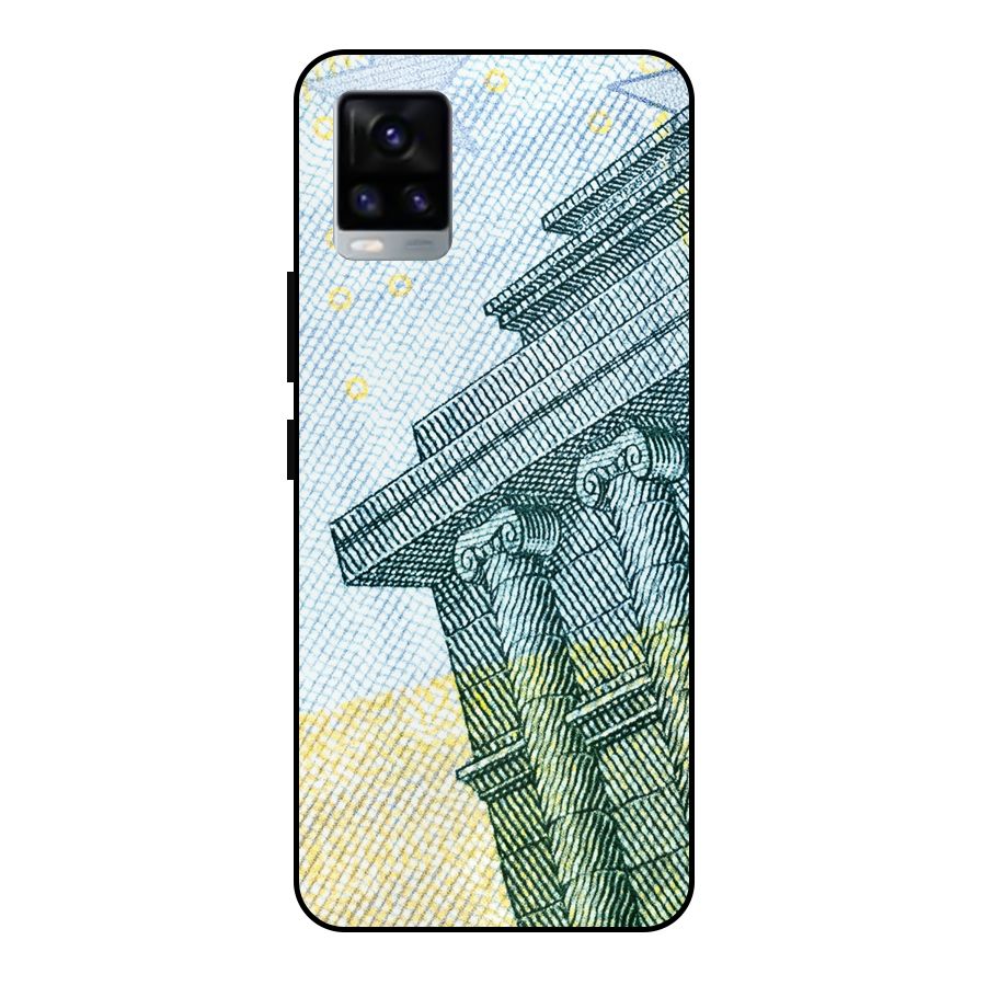 Baroque and Rococo style Metal Back Case for Vivo V20 2021