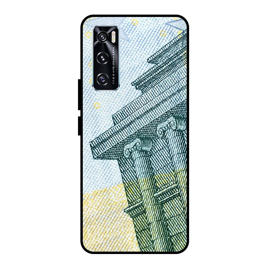 Baroque and Rococo style Metal Back Case for Vivo V20 SE
