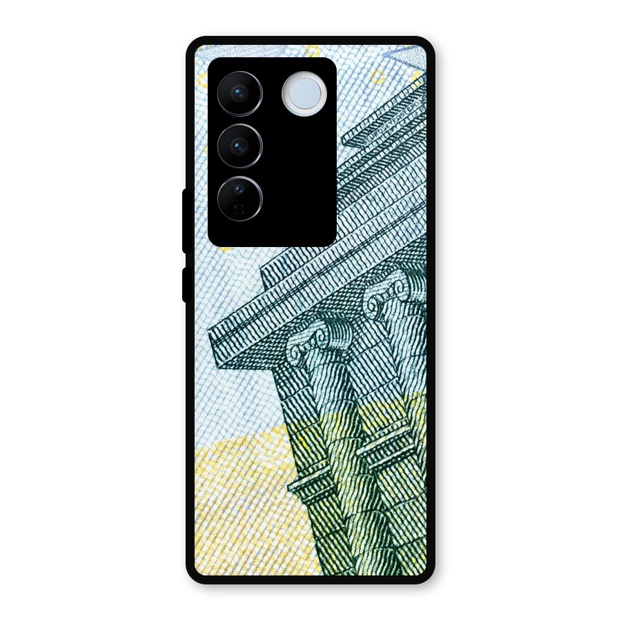 Baroque and Rococo style Metal Back Case for Vivo V27