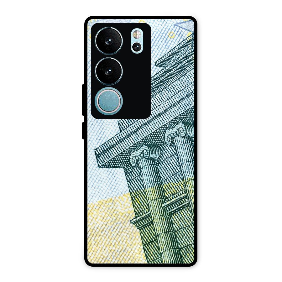 Baroque and Rococo style Metal Back Case for Vivo V29