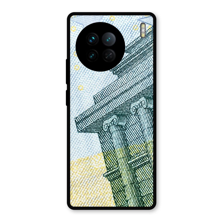 Baroque and Rococo style Metal Back Case for Vivo X90