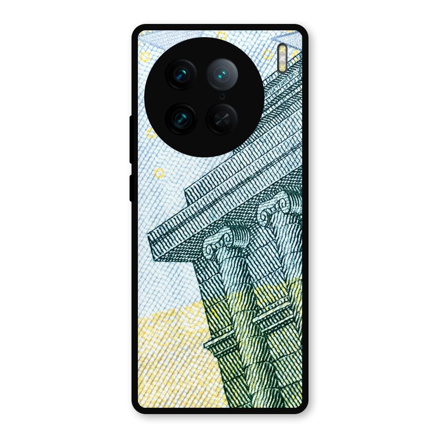 Baroque and Rococo style Metal Back Case for Vivo X90 Pro